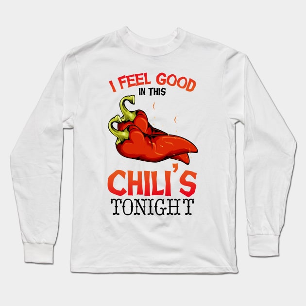 Chili Pepper Long Sleeve T-Shirt by Lumio Gifts
